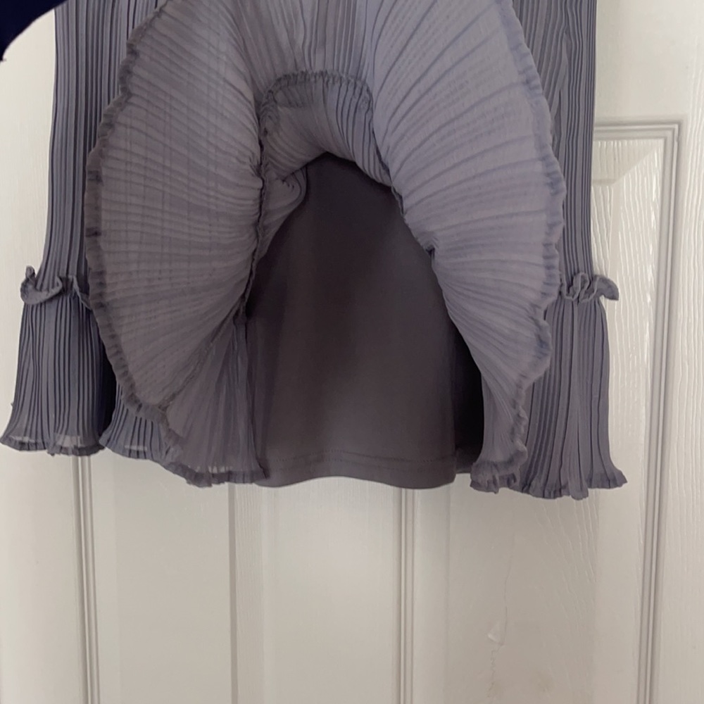 Ribbed Ruffle Mini Skirt - Picture 4 of 4